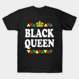 Black Queen, Black Women, Black Girl Magic T-Shirt